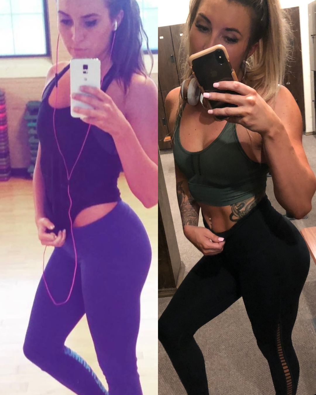 Jamie's transformation, before and after